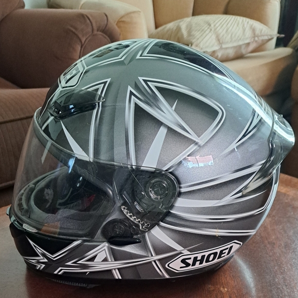 SHOEI Motorcycle Helmet, L - Picture 2 of 7